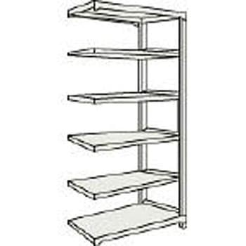 M500Kg型中量棚1200×571×H2100連結 ネオグレ - TRUSCO