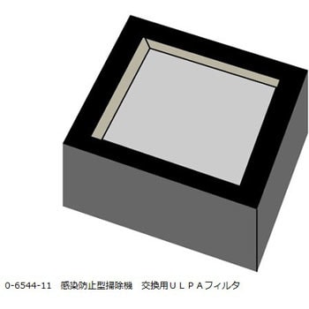 交換用ULPAフィルター 感染防止型掃除機 交換用ULPAフィルタ 1個