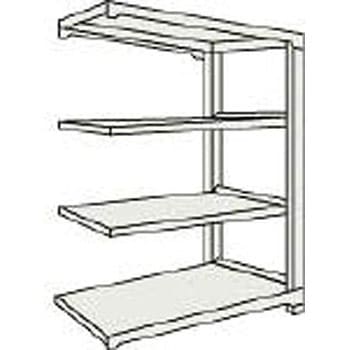 M55654B 中量ボルトレス棚M5型 高さ1500mm 連結型 TRUSCO 41137853