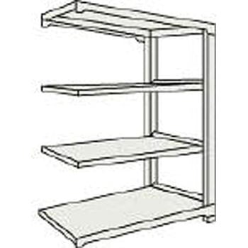 M500Kg型中量棚1800×921×H1500連結 ネオグレ - TRUSCO