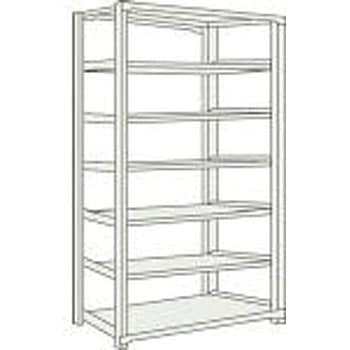 M58397 ���ʃ{���g���X�IM5�^ ����2400mm �P�̌^ TRUSCO �׏d2500kg �g���� 7�i �O���[�F �Ԍ�961mm���s931mm  M58397 41139323