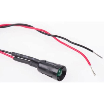 RS Pro LED表示灯， 緑 8mm， 12 V dc RS PRO