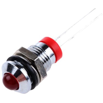 RS Pro LED表示灯， 赤 8mm， 2 V dc RS PRO