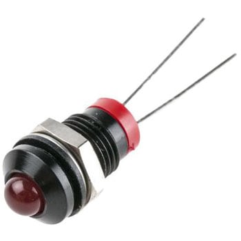 RS Pro LED表示灯， 赤 8mm， 2 V dc RS PRO
