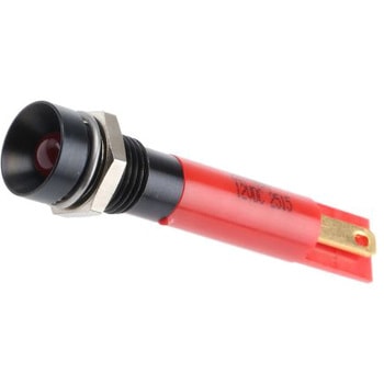 RS Pro LED表示灯， 赤 8mm， 12 V dc RS PRO