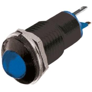 RS Pro LED表示灯， 青 8mm， 2 V dc RS PRO