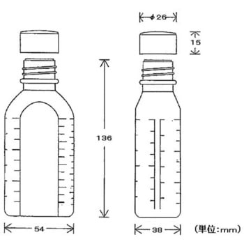 投薬瓶(未滅菌) アズワン