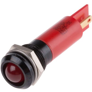 RS Pro LED表示灯， 赤 12mm， 12 V ac/dc RS PRO