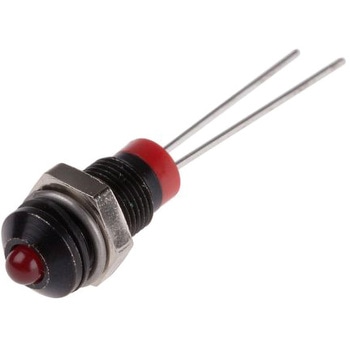 RS Pro LED表示灯， 赤 6mm， 2 V dc RS PRO