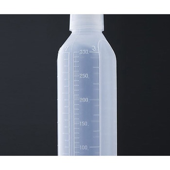 8-9666-03 投薬瓶（カラー目盛付） 60mL 未滅菌200本入り 【AXEL