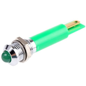 RS Pro LED表示灯， 緑 8mm， 12 V dc RS PRO