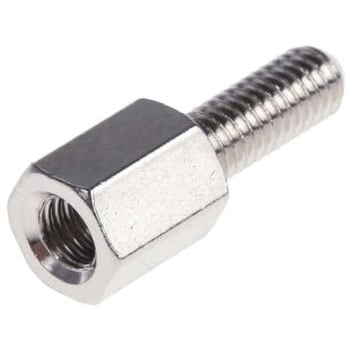 六角 スタンドオフ RS Pro 黄銅 M3 x 6mm RS PRO