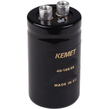 KEMET アルミ電解コンデンサ，ネジ端子 25V dc 22000μF KEMET