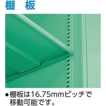 ガラス引違保管庫H720 TRUSCO