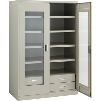 ＴＲＵＳＣＯ　スーパーヘビーキャビネット　１２００Ｘ６００ＸＨ１８００　引出付　SHC-604M8S 1台 TRUSCO(トラスコ) スーパーヘビーキャビネット