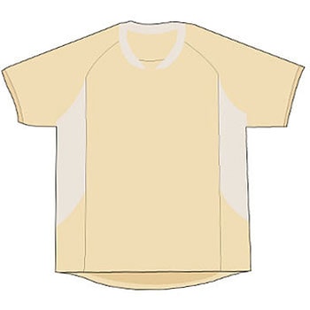 入浴介助用シャツ(男女兼用) クリーム - トンボ