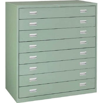 スリーロックワイド重量キャビネットTWK-1205B TRUSCO