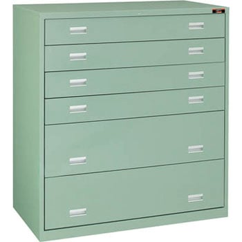 スリーロックワイド重量キャビネットTWK-1207A TRUSCO