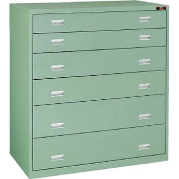 スリーロックワイド重量キャビネットTWK-1208A TRUSCO