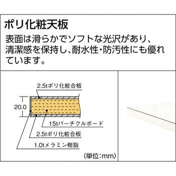 AE型軽量作業台キャスター TRUSCO