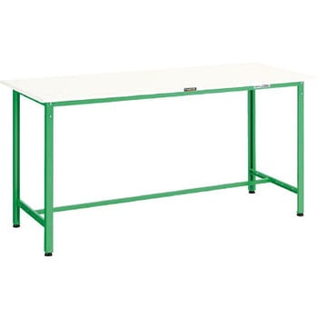 HAE1800YG �y�ʗ�����Ƒ�HAE�^(��{�^�C�v) TRUSCO �׏d300kg �|�����ϐ��V�� �����O�O���[���F �X�`�[���� �Ԍ�1800mm���s750mm����900mm 41160786