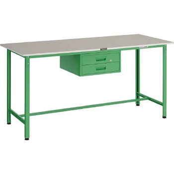 軽荷重立ち作業台HRAE型(2段引出し付) TRUSCO