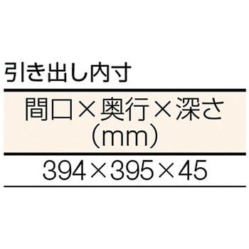 LEWR型軽量作業台薄型引出1段 TRUSCO