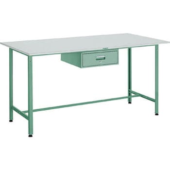 軽量300kg立作業台リノ天板1800x900引出1段 TRUSCO