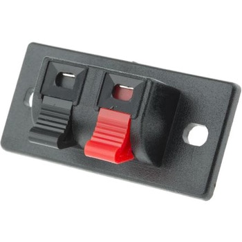 スピーカー端子 RS Pro 2極 メス ストレート パネルマウント RS PRO