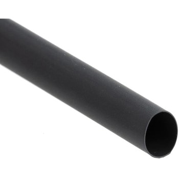 RS Pro 熱収縮チューブ， 収縮前 9.5mm， 収縮後 4.8mm， スリーブ長さ 1.2m ポリオレフィン， 黒 RS PRO