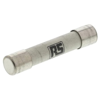 RS Pro セラミック管ヒューズ (タイムラグ) 5A 6.35 x 32mm 6.3 x 32mm 500V ac RS PRO