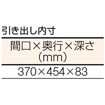 ダップ樹脂天板中量作業台 1800X750 3段キャビネット付 TRUSCO