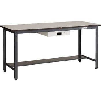 中量500kg立作業台1800×750 UDK型1段引出付 - TRUSCO