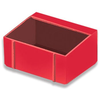 個人ケース 81×65×40mm グリーン ナビス(アズワン)