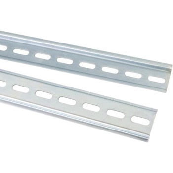DINレール RS Pro トップハット 溝付き 500mm x 35mm x 7.5mm RS PRO