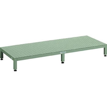 UFSH1560S 高床用縞鋼板ステップ1500×600×190～220 1台 TRUSCO 【通販