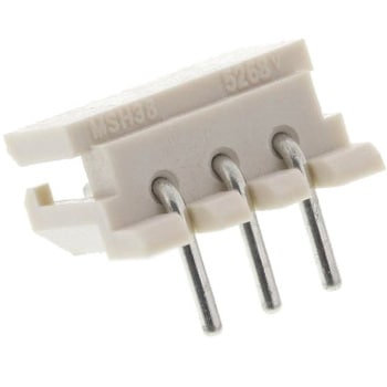 Molex 基板ヘッダ， 3極， 1列， ライトアングル， 電線対基板 2.5mm SPOXシリーズ - 日本モレックス(molex)