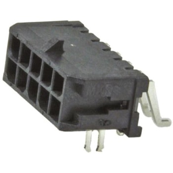 Molex 基板ヘッダ， 8極， 2列， ストレート， 電線対基板 3mm MICRO-FIT 3.0シリーズ 日本モレックス(molex)