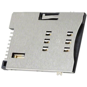 Molex， SIMカードコネクタ， 1.27mm ピッチ， 6 極， メス - 日本モレックス(molex)