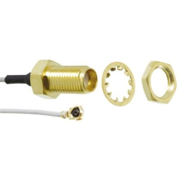 Molex， 同軸ケーブルアセンブリ 89761-3412 113.5mm 日本モレックス(molex)