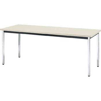 TDS1560 会議用テーブル 棚無角脚 1500×600×700 ネオグレ TRUSCO
