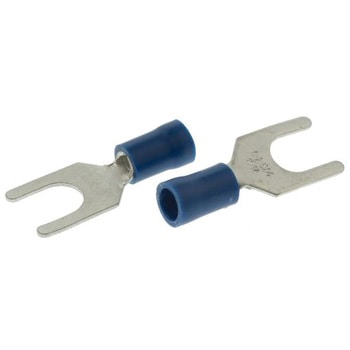 RS Pro Y形圧着端子， 青 1.5 → 2.5mm2 16AWG to， 14AWG RS PRO