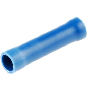 RS Pro ワイヤスプライスコネクタ 1.5 → 2.5mm2， 16 → 14AWG 絶縁 バット 青 RS PRO