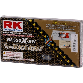 X-XWシリーズ BL530-130 シールチェーン ブラックゴールド RK-