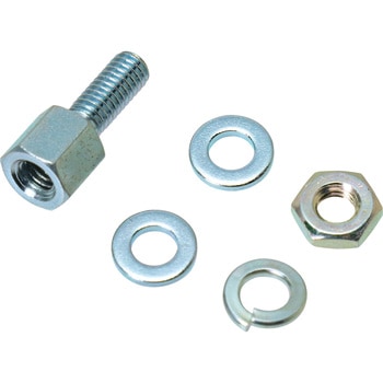 D-subコネクタ嵌合固定台(六角形) JAE(日本航空電子工業)