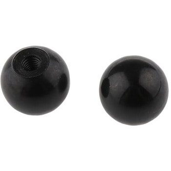 ノブ付ねじ RS Pro ボール 直径:16mm 黒 RS PRO