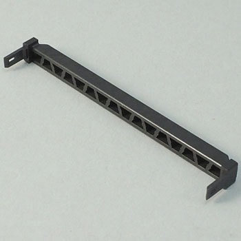 基板対電線接続用コネクタ 2.54mmピッチ PSシリーズ MILタイプ圧接式ソケット用ストレインリリーフ JAE(日本航空電子工業)