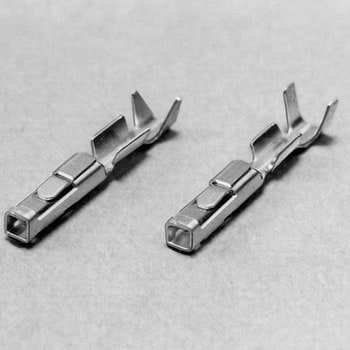 基板対電線接続用コネクタ 2.54mmピッチ PSシリーズ 圧着結線式ソケットコンタクト(ディスクリートワイヤ用) JAE(日本航空電子工業)