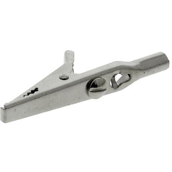 RS Pro わに口クリップ， シルバー RS PRO
