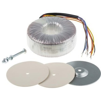 RS Pro トロイダルトランス，1次：2 x 115V ac，2次：2 x 115V ac，電力：200VA 表面実装 RS PRO
